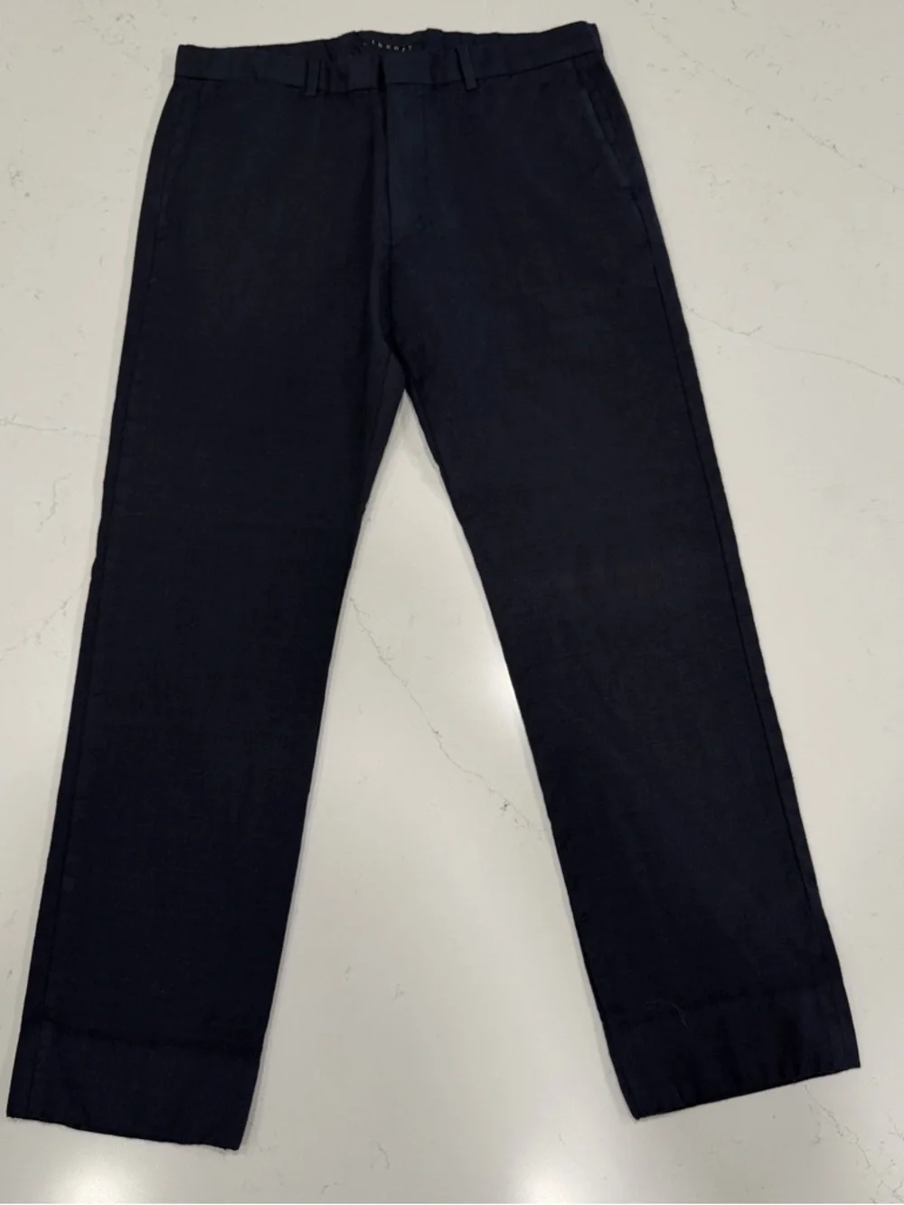 Theory Men’s Dark Blue Wool Dress Pants 31x27